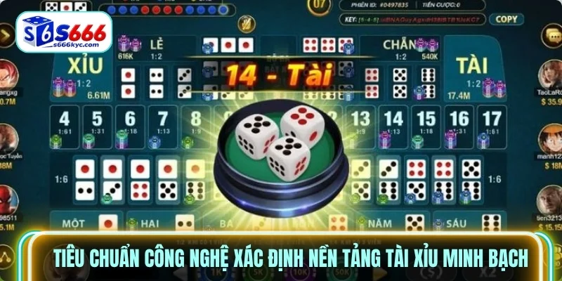 Tiêu chuẩn công nghệ xác định nền tảng tài xỉu minh bạch Tiêu chuẩn công nghệ xác định nền tảng tài xỉu minh bạch